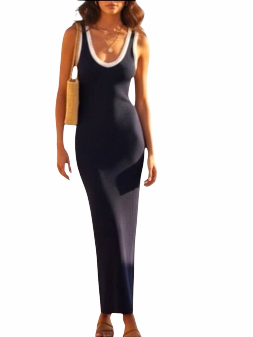 NEW CAROLINE CONSTAS NEW YORK Knit Dress Size S